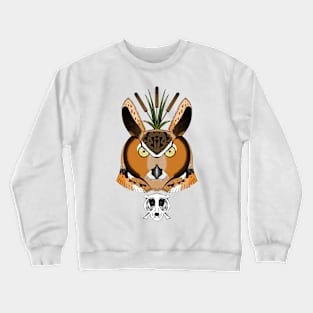 Fearsome Great Horned Owl Crewneck Sweatshirt